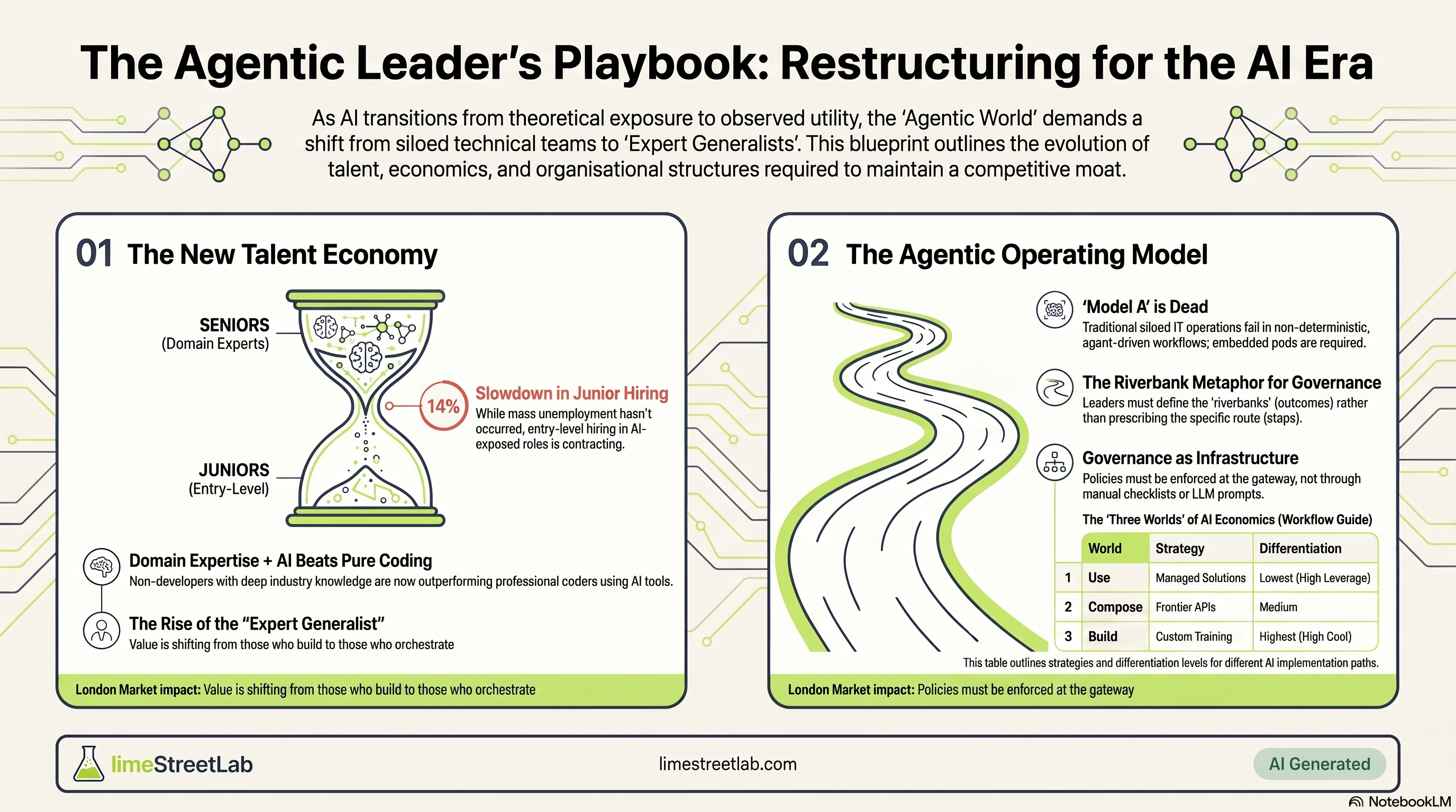 Navigating Advanced Team Structures in an Agentic World infographic