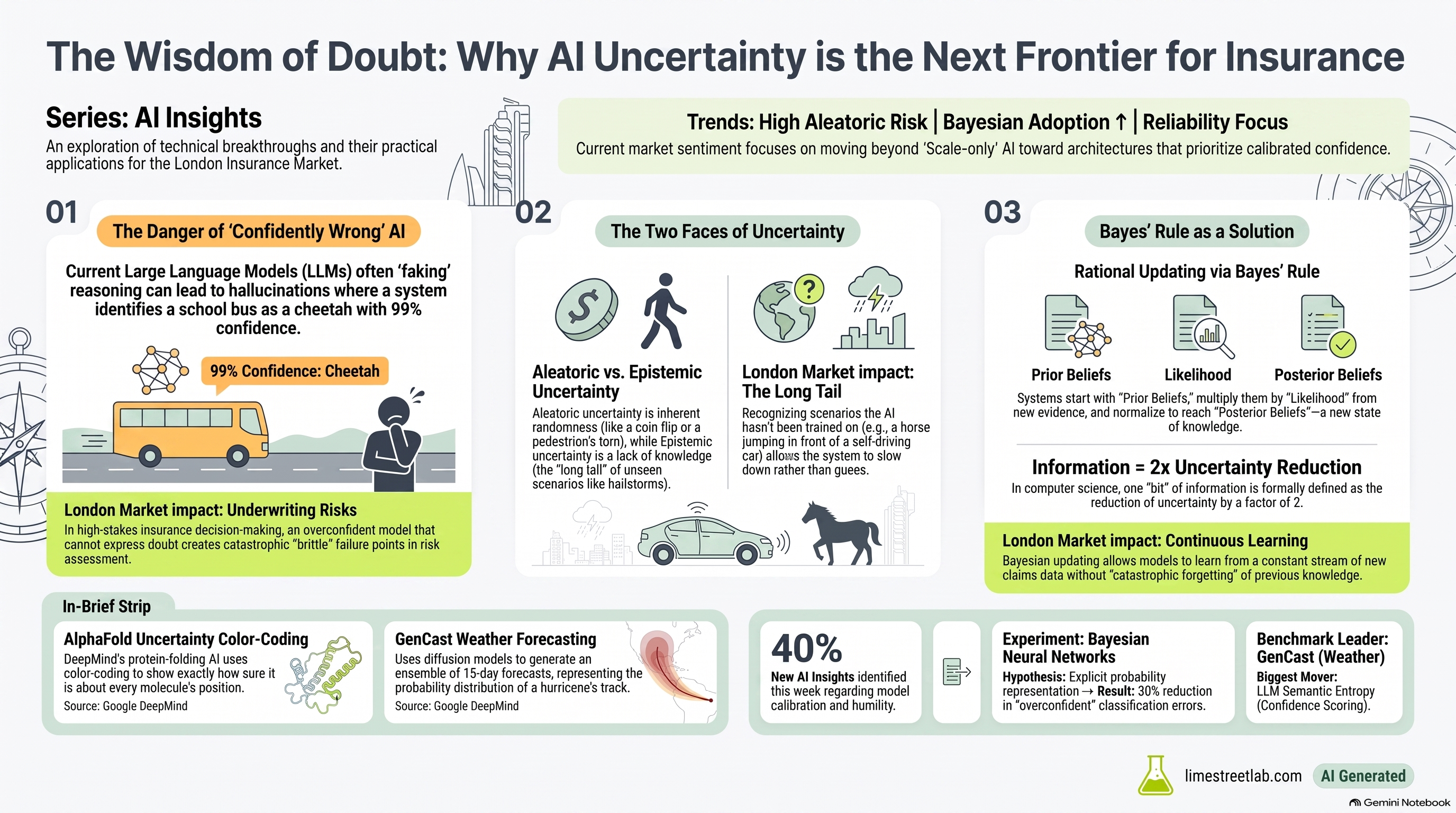 The Mathematics of AI Uncertainty: Why Intelligent Systems Need to Know What They Don’t Know infographic