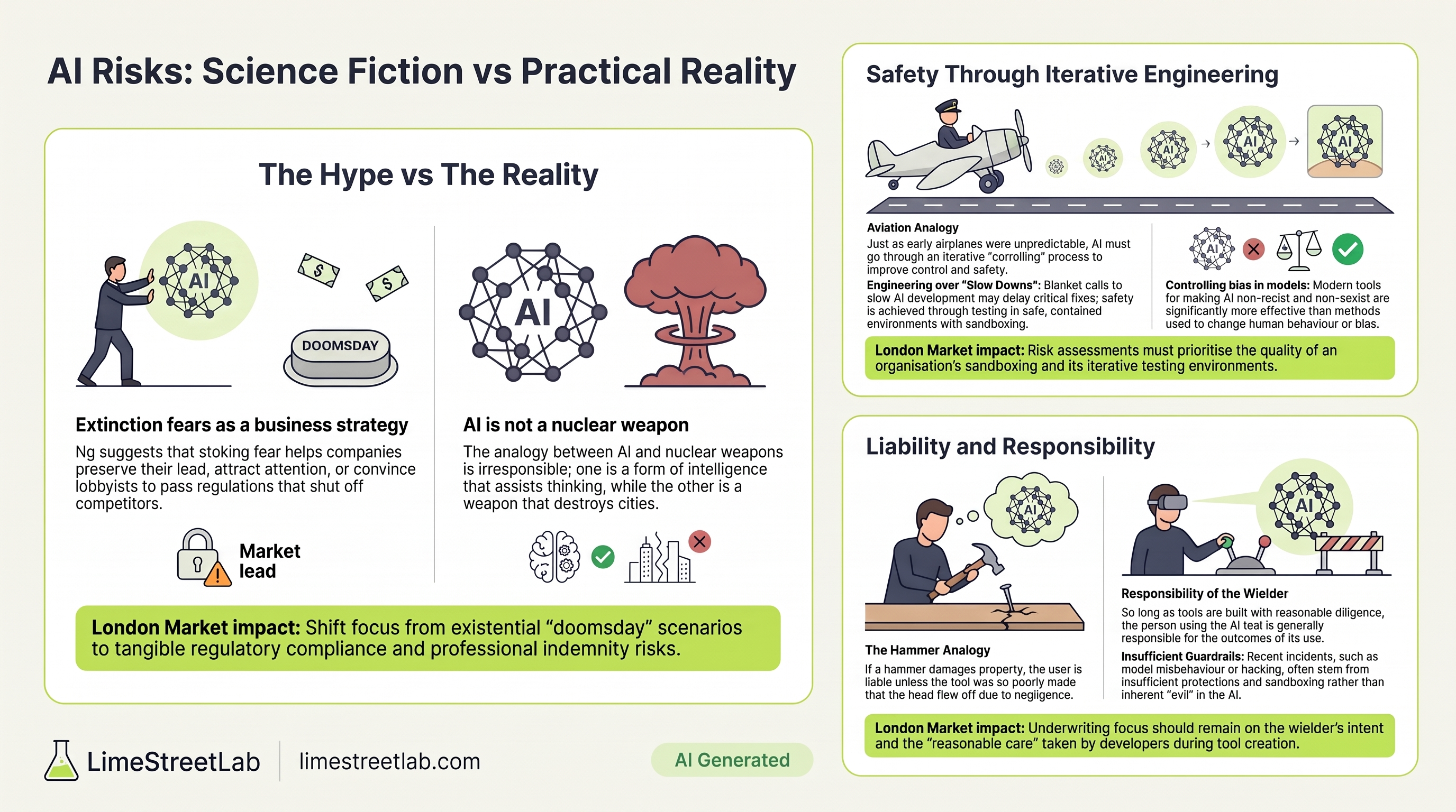 AI Extinction Fears Are ‘Science Fiction’: Andrew Ng infographic